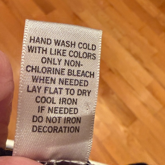 Cache Black Dress with Silver Trim - Picture 10 of 10